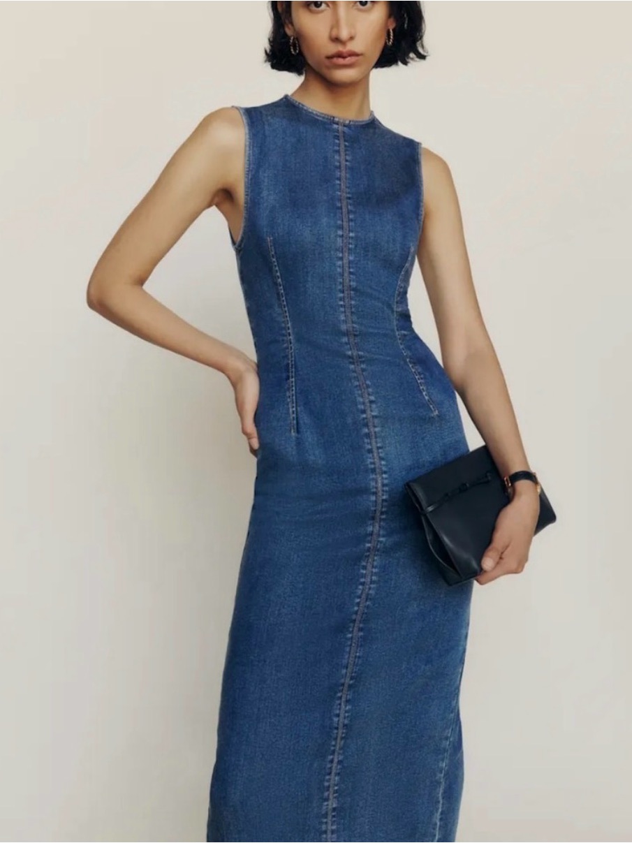 The Reformation Denim Dress